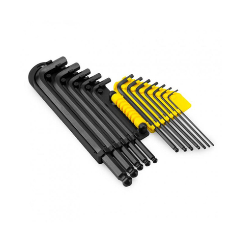 Bộ lục giác hệ in 12 chi tiết Stanley 69-257