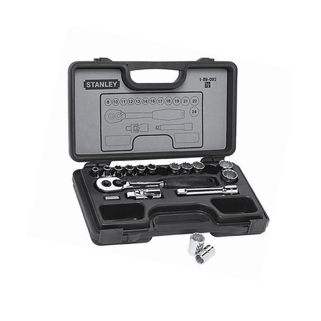 Stanley 89-092-1 16-piece 1/2 inches socket set