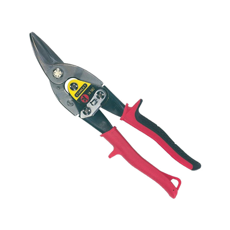 Stanley 14-562-22 10 inch left curved nose metal shears