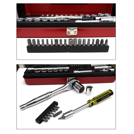 Stanley 89-516 46-piece 3/8 inches socket set