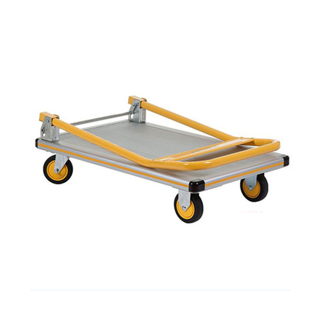 Stanley PC512 4-wheel cart with load capacity of 370kg