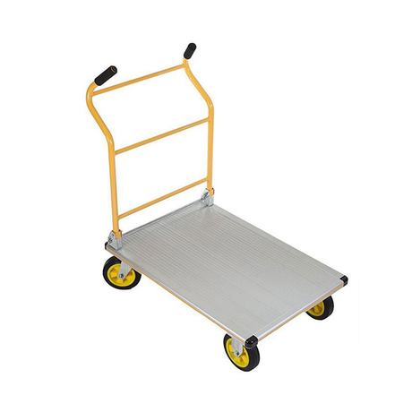 Stanley PC512 4-wheel cart with load capacity of 370kg