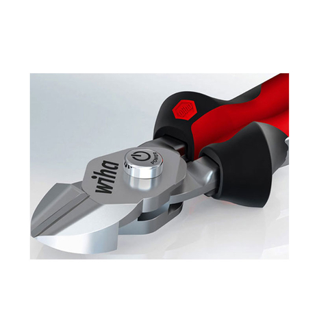 Kìm cắt với nút bấm trợ lực Wiha 38983