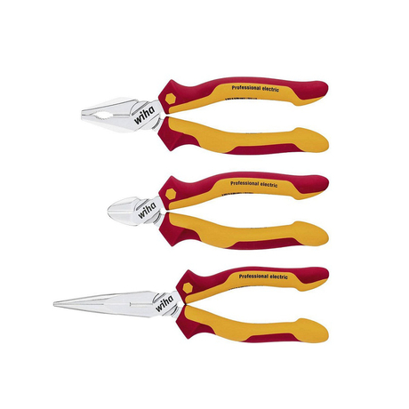 Wiha 26852 insulated pliers set of 3