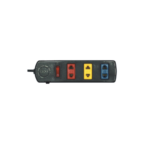 Ổ cắm điện kéo dài phổ thông 3 ổ cắm 1 công tắc dây 3m 1000w/250v LiOA 3TS3-2