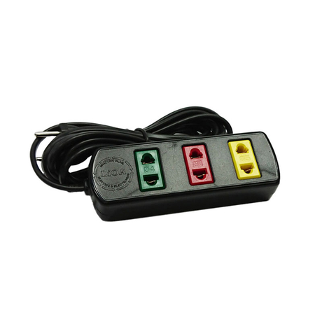 Ổ cắm điện dài phổ thông 3 ổ cắm dây 3m LiOA 3TC3-2