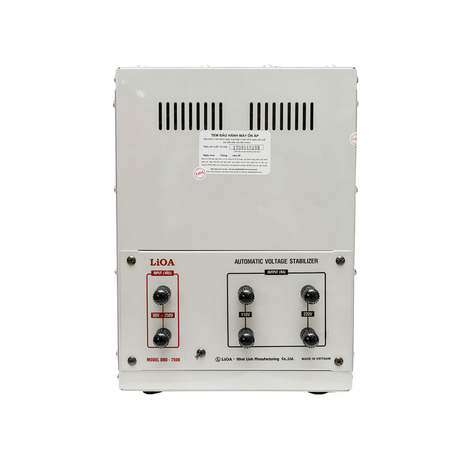 Ổn áp 1 pha 7,5kVA LiOA DRI- 7500 II