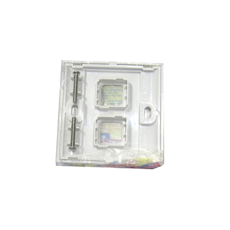 2-hole face and single white border - Series V20 LiOA V20S2X