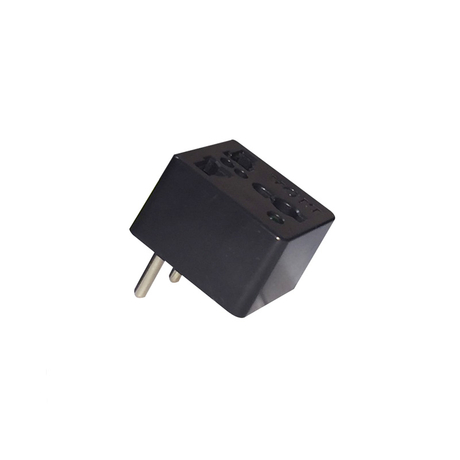 Universal socket with 2-pin round plug Ø4 LiOA ONCø4