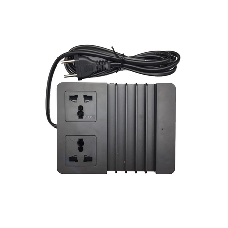 Trạm sạc thông minh 1250W đen (125V/10A) LiOA 2D22N5USB