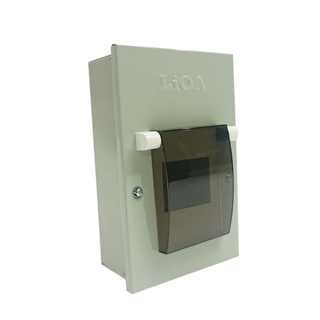 Tủ điện kim loại chứa 3 APTOMAT LiOA SE3PL