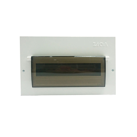 Metal electrical cabinet containing 13 LiOA SE13PL APTOMAT