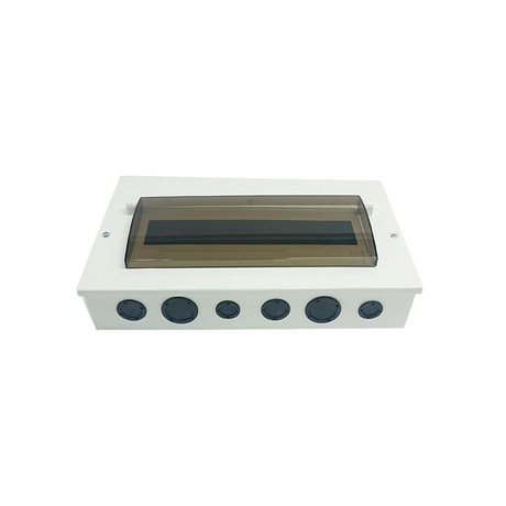 Metal electrical cabinet containing 13 LiOA SE13PL APTOMAT