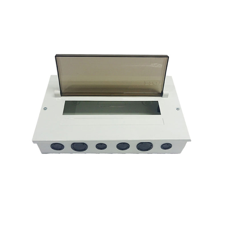 Metal electrical cabinet containing 13 LiOA SE13PL APTOMAT