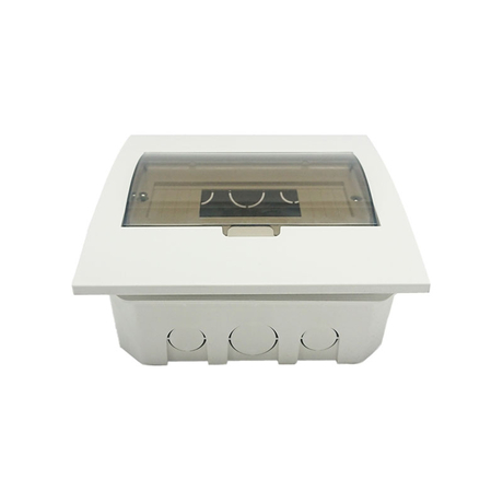 Plastic cabinet containing 4/8 APTOMAT (plastic base) LiOA SE4FC4/8LA