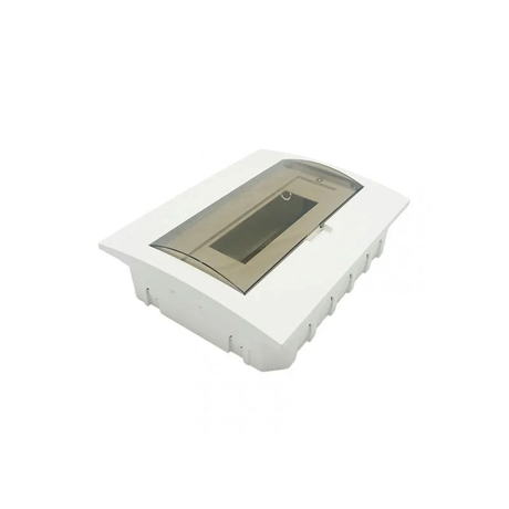 Plastic cabinet containing 8/12 APTOMAT (plastic base) LiOA SE4FC8/12LA