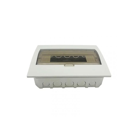 Plastic cabinet containing 8/12 APTOMAT (plastic base) LiOA SE4FC8/12LA