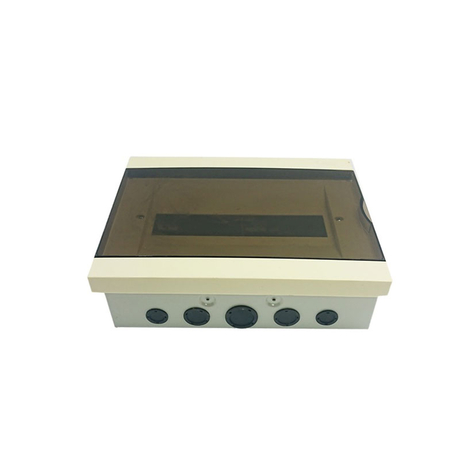 Tủ đế kim loại chứa 12 APTOMAT LiOA SE4FC12LA