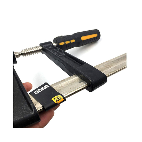 F-shaped puller with plastic handle cn 120x800mm Tolsen 10193