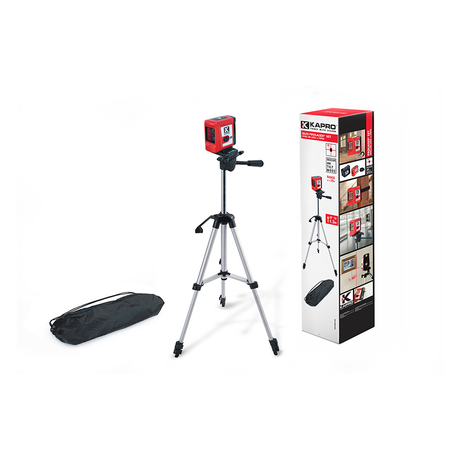 Red KAPRO 862S SET laser leveling equipment set with stand