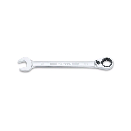 Cờ lê vòng miệng hệ inch 1/4inch Toptul ADAF0808