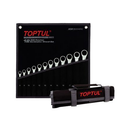 Bộ cờ lê vòng miệng tự động Toptul GPAQ1202 (12 chi tiết)