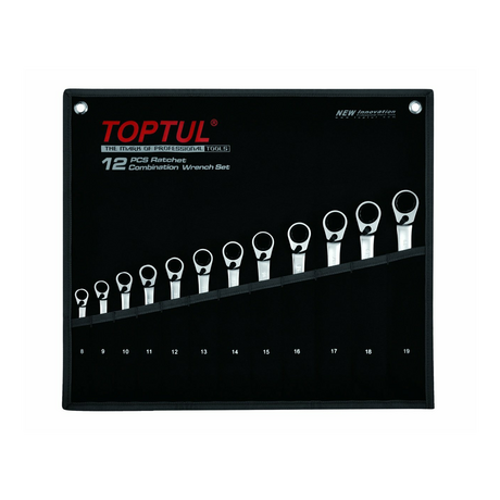 Bộ cờ lê vòng miệng Toptul GPAQ1203 (12 chi tiết)
