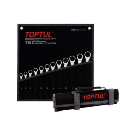 Bộ cờ lê 2 đầu vòng 6-32mm Toptul GPAH1202 (12 chi tiết)