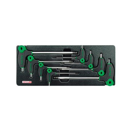 Toptul GAAT0803 L-shaped hexagon socket set (8 pieces)
