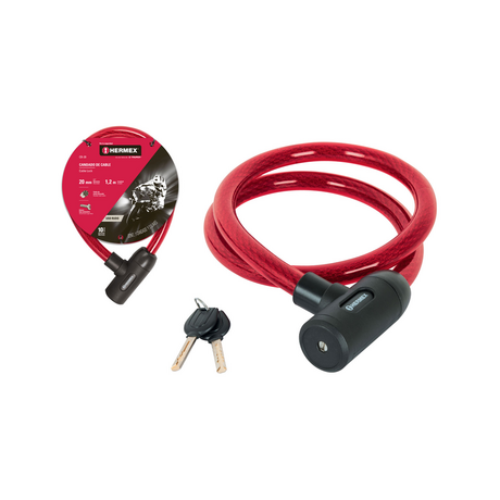 Khóa dây cáp bằng thép 120mm Hermex