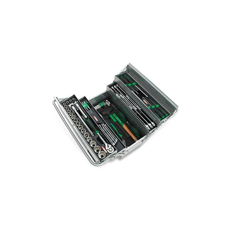 Tủ dụng cụ xách tay 3 ngăn Toptul GCAZ0049 (63 chi tiết)