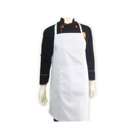 Tạp dề chống nước màu trắng