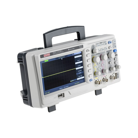 RS PRO 1236437 2-channel 100MHz storage oscilloscope