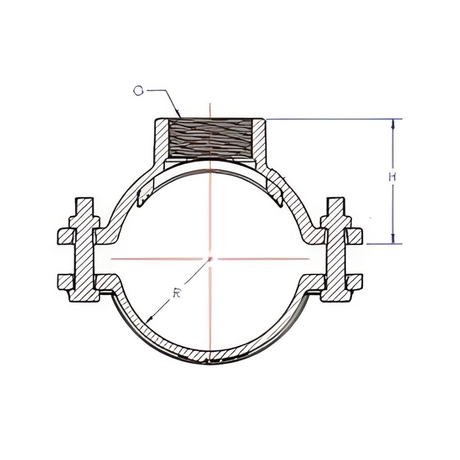 Shin Yi DKT-25011/4-274R 1-1/4 inch Threaded Starter Belt