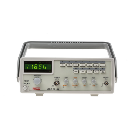 Bộ phát, đếm chức năng 3MHz RS PRO 1233554