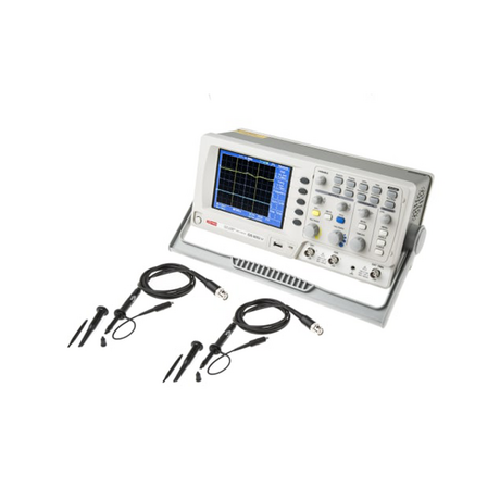 RS PRO 1233538 2-channel 50MHz storage oscilloscope