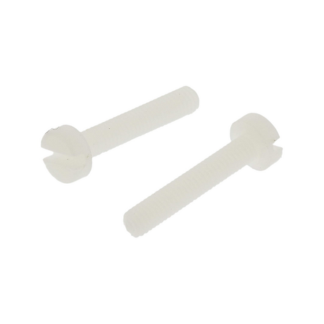 Bu lông Nylon đầu xẻ rãnh M3x16mm RS PRO 527993