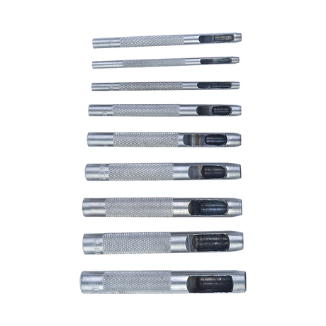 Set of 9 Tolsen 25093 groove chisels