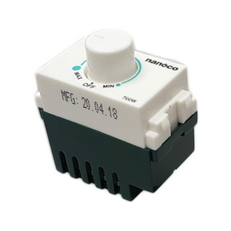 Công tắc điều chỉnh tốc độ quạt/độ sáng đèn Nanoco FDL603FW-full