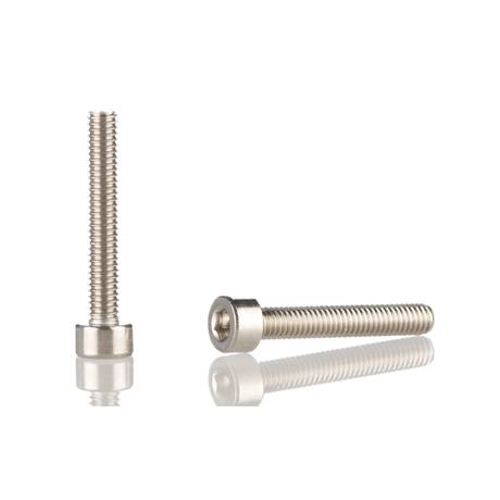Hexagon socket head cap bolt M4x25mm RS PRO 281057