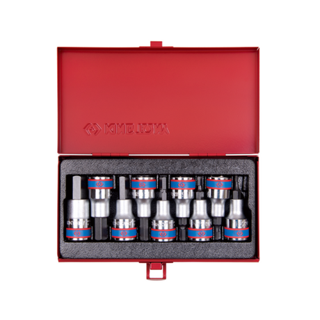 Bộ đầu tuýp lục giác 9 chi tiết Kingtony 4110PR