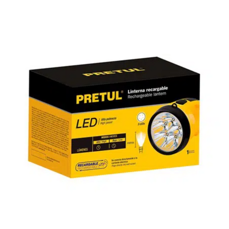 PRETUL LIRE-145P 200m Led Handheld Flashlight