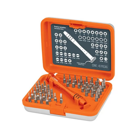 Bộ tuốc nơ vít TRUPER JOY-43 (43 chi tiết)