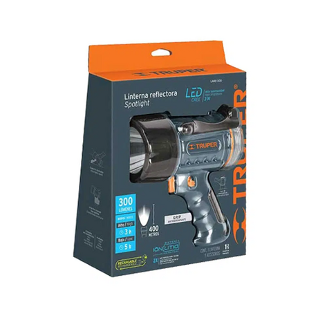 TRUPER LARE-300 350m Led handheld flashlight