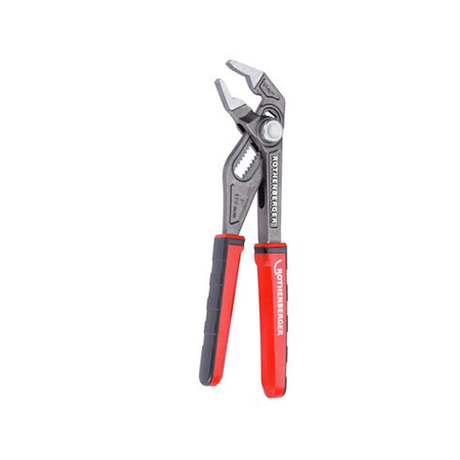 Rothenberger 7inch F-shaped pipe clamp 1000002702