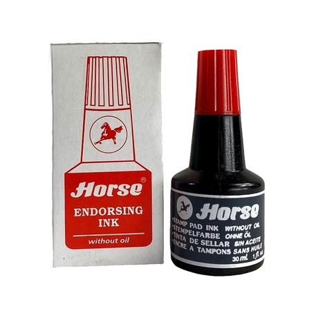 Mực dấu Horse đỏ