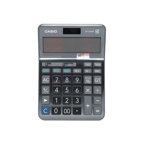 Máy tính Casio DF 120 FM chính hãng