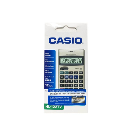 Máy tính Casio HL122TV chính hãng