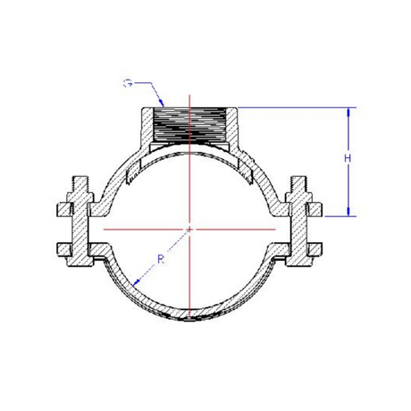 Shin Yi DKT-10011/4-R 1-1/4 inch Threaded Starter Belt