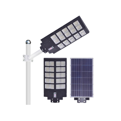 Đèn pha đường năng lượng mặt trời liền thể 500W 781x395x76mm (20 ngăn led)